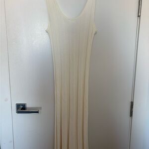 Slim tank Sleeveless Midi Dress